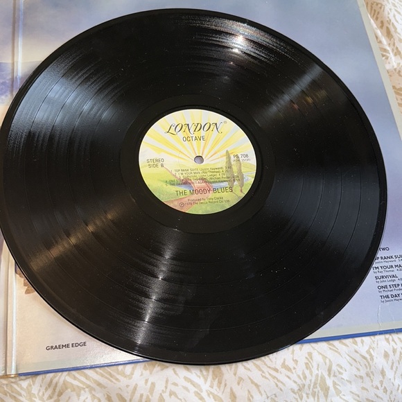 Vintage Moody Blues Vinyl Record - Picture 8 of 9